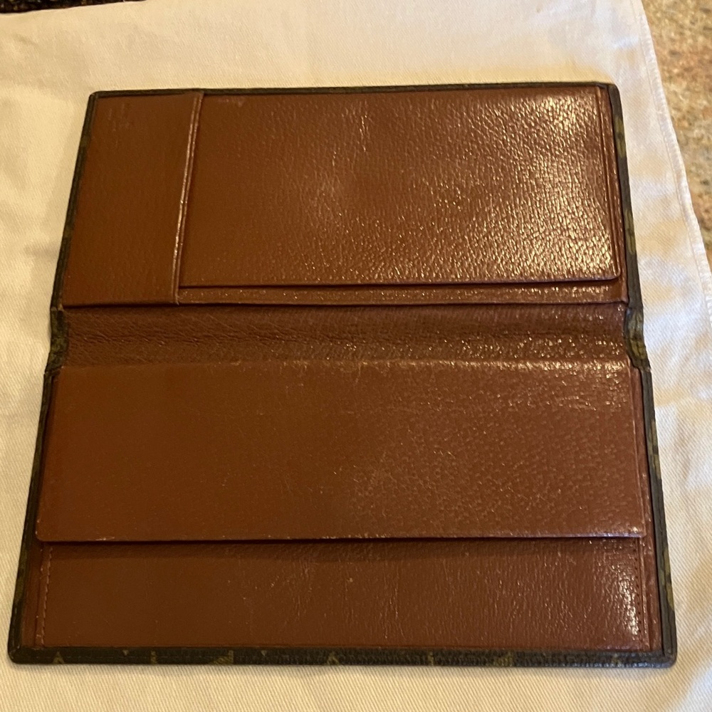 Louis Vuitton Monogram Wallet Card Holder - Dark Brown and Gold - Picture 14 of 16